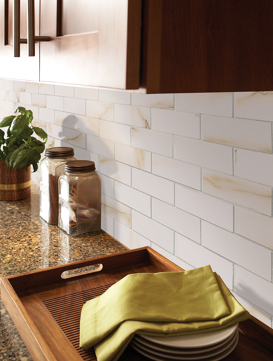 ARIA BIANCO 2X4 MOSAIC POLISHED